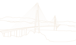Illustrasjon av broen i Framverran